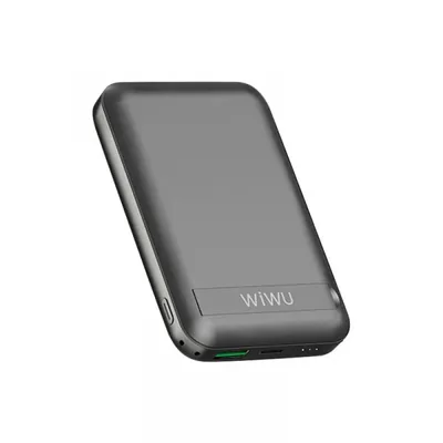 Внешний аккумулятор WIWU Snap Cube-Magnetic Wireless Charger Power Bank 10000mAh SC1000WHT (3C)