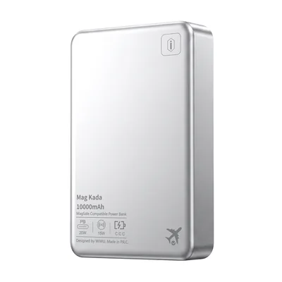 Внешний аккумулятор Wiwu Ultra thin magnetic power bank SA23 10000mAh (3C)